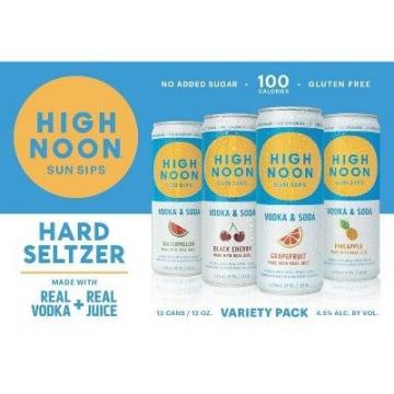 High Noon - Sun Sips Hard Seltzer Variety Pack (8Pk) (355ml) (355ml)