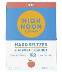 High Noon - Peach Vodka & Soda (4Pk) (355ml) (355ml)