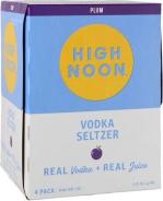 High Noon - Plum Vodka & Soda (4Pk) (355)