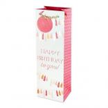 Wine Giftbag - Happy Birthday Tassel Garland 0